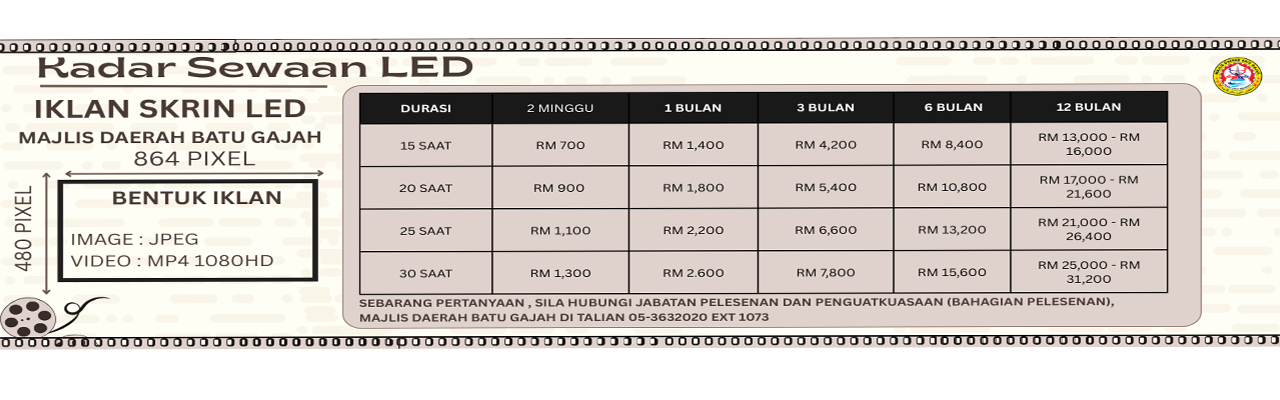 sewaan led